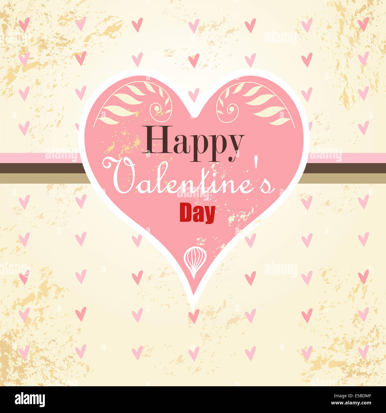 background with hearts for Valentine's day Stock Photo - Alamy
