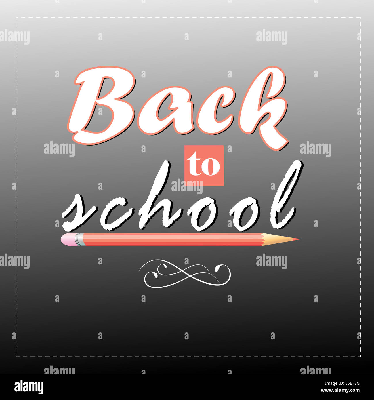 Back to school typographic elements - Vintage Style Back to School ...