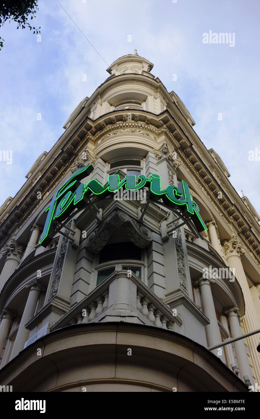 Fenwick department store on New Bond Street, London Stock Photo