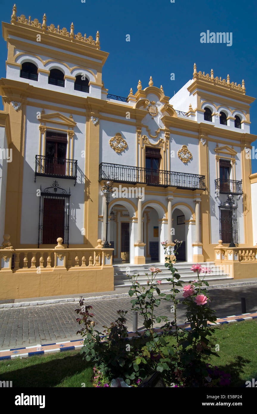 Old Town hall, La Palma del Condado, Huelva-province, Region of Andalusia, Spain, Europe Stock Photo
