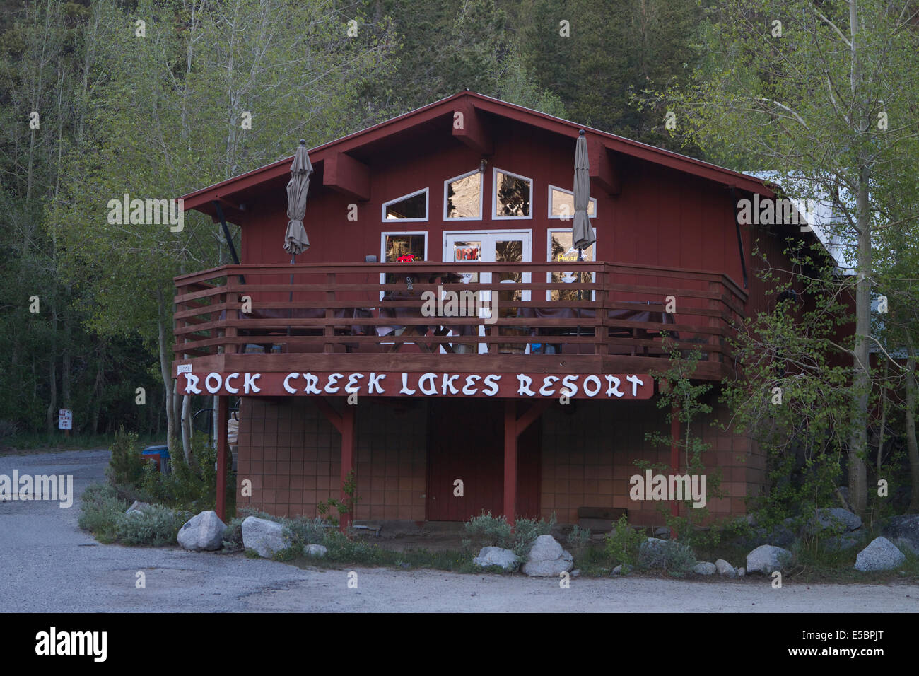 Rock Creek Lakes Resort In The Eastern Sierra Nevada Mountains Of