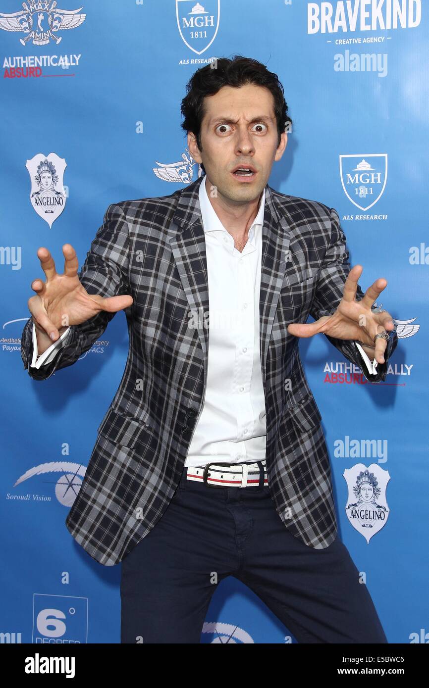 Los Angeles, California, USA. 26th July, 2014. Max Amini attends ‘Max