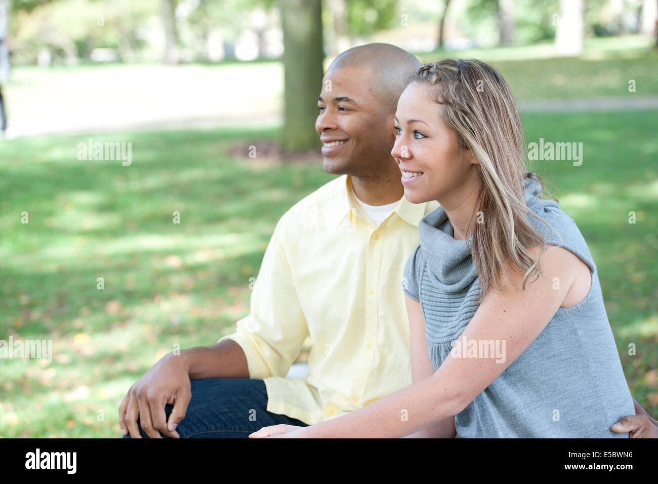 Sunny day interracial