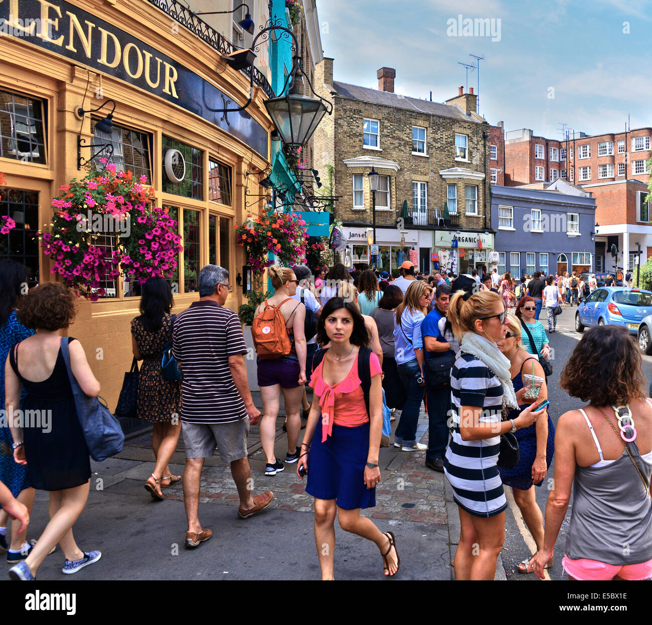 Portobello Road is a street in the Notting Hill Stock Photo Alamy