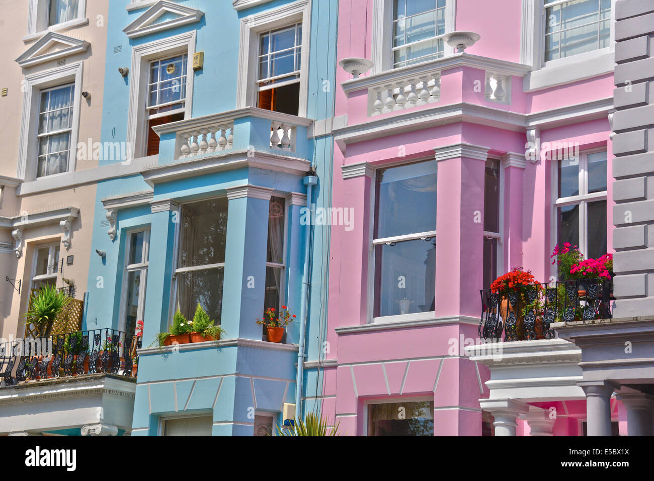 Portobello Road is a street in the Notting Hill Stock Photo Alamy