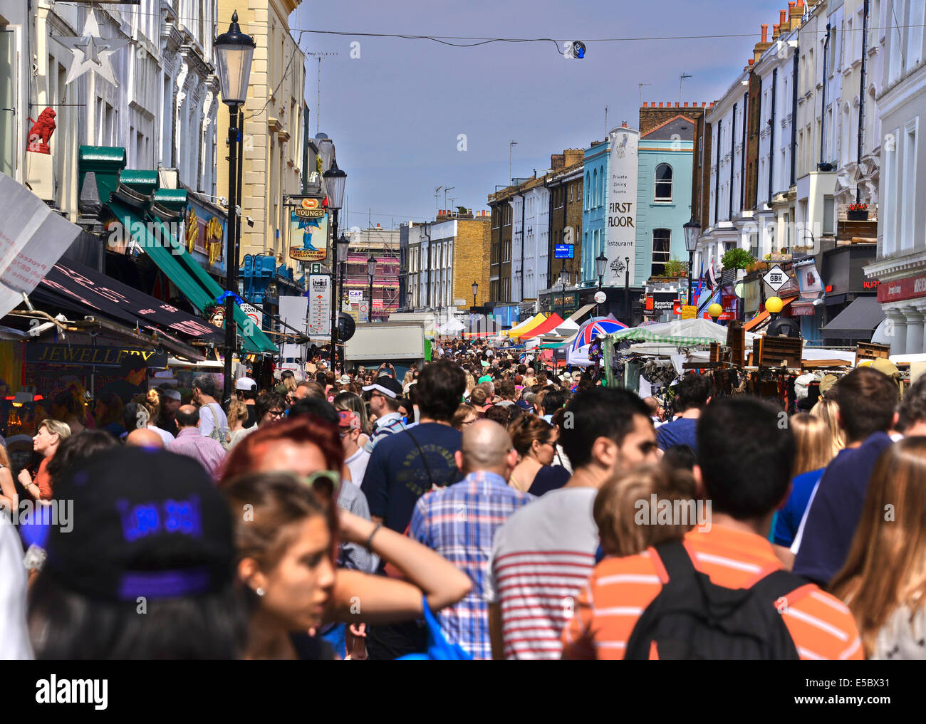 Portobello Road is a street in the Notting Hill Stock Photo Alamy