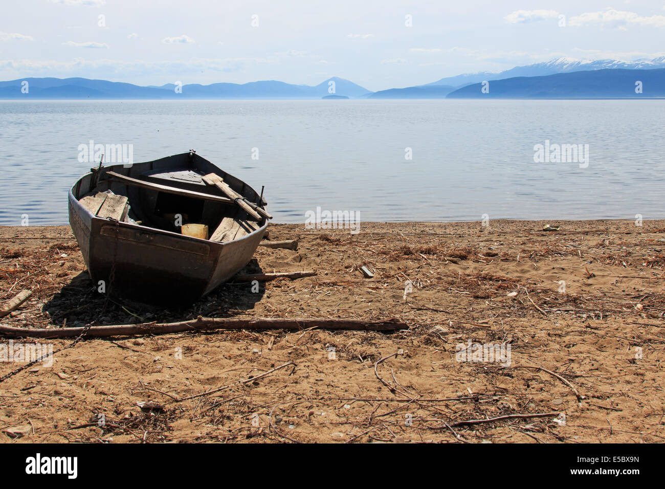 Beach of Dolno Dupeni in Macedonia, near Greece border Stock Photo Alamy
