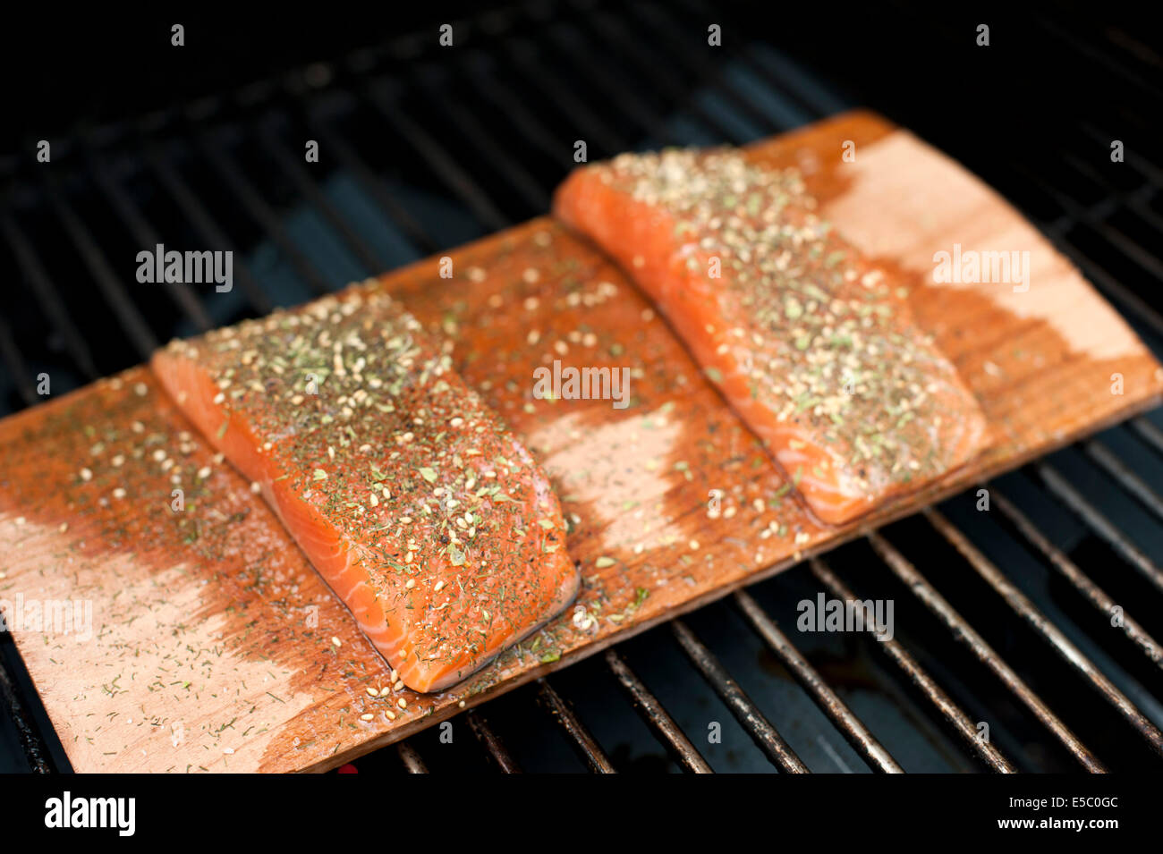 Alaskan salmon fillets hires stock photography and images Alamy