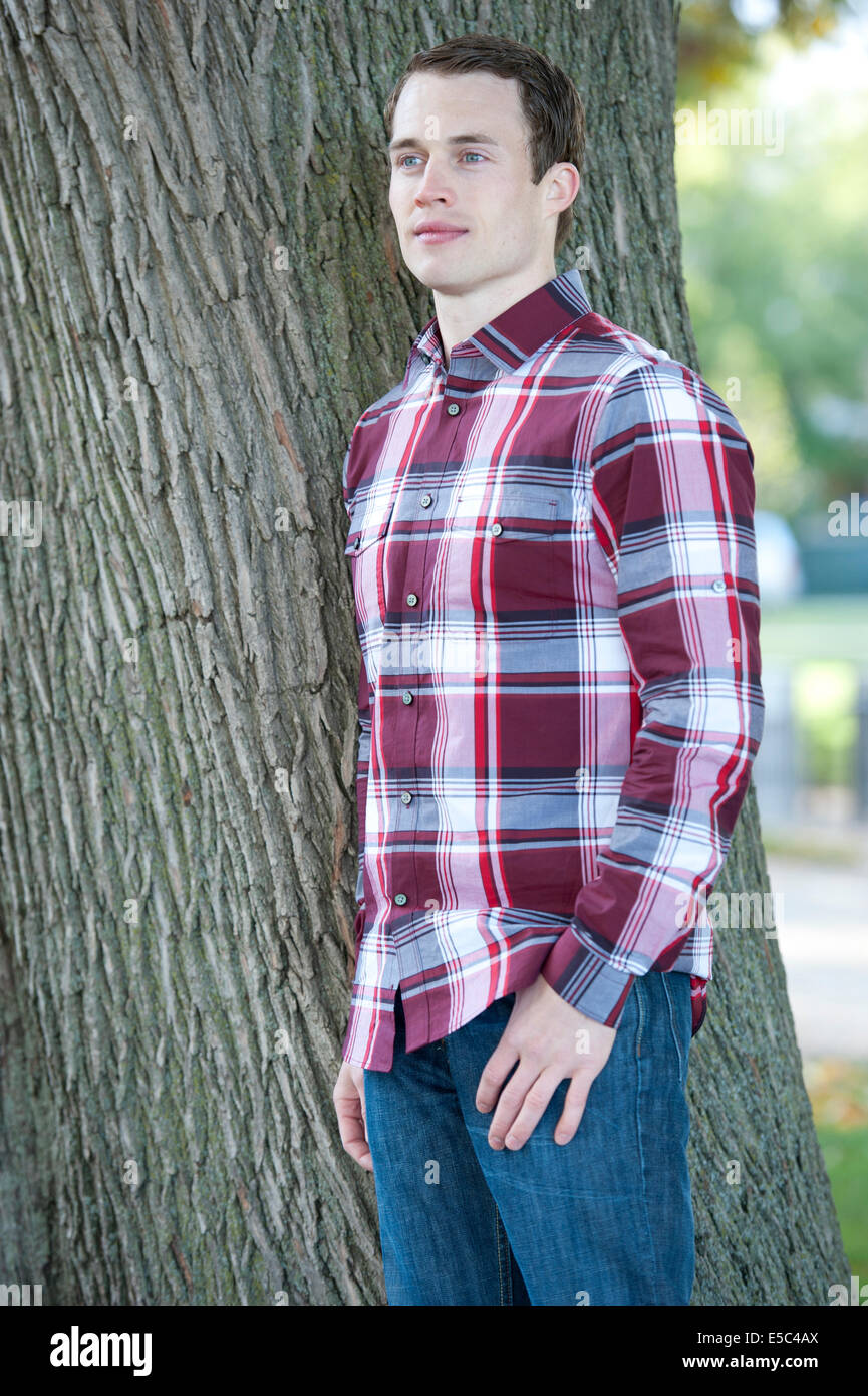 Male model posing hi-res stock photography and images - Alamy