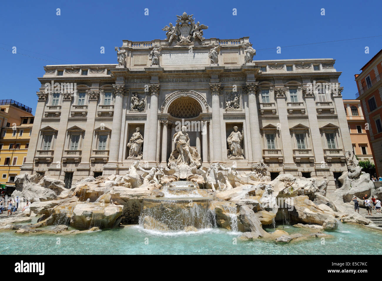 Trevi Fountain Rome Italy Stock Photo - Alamy