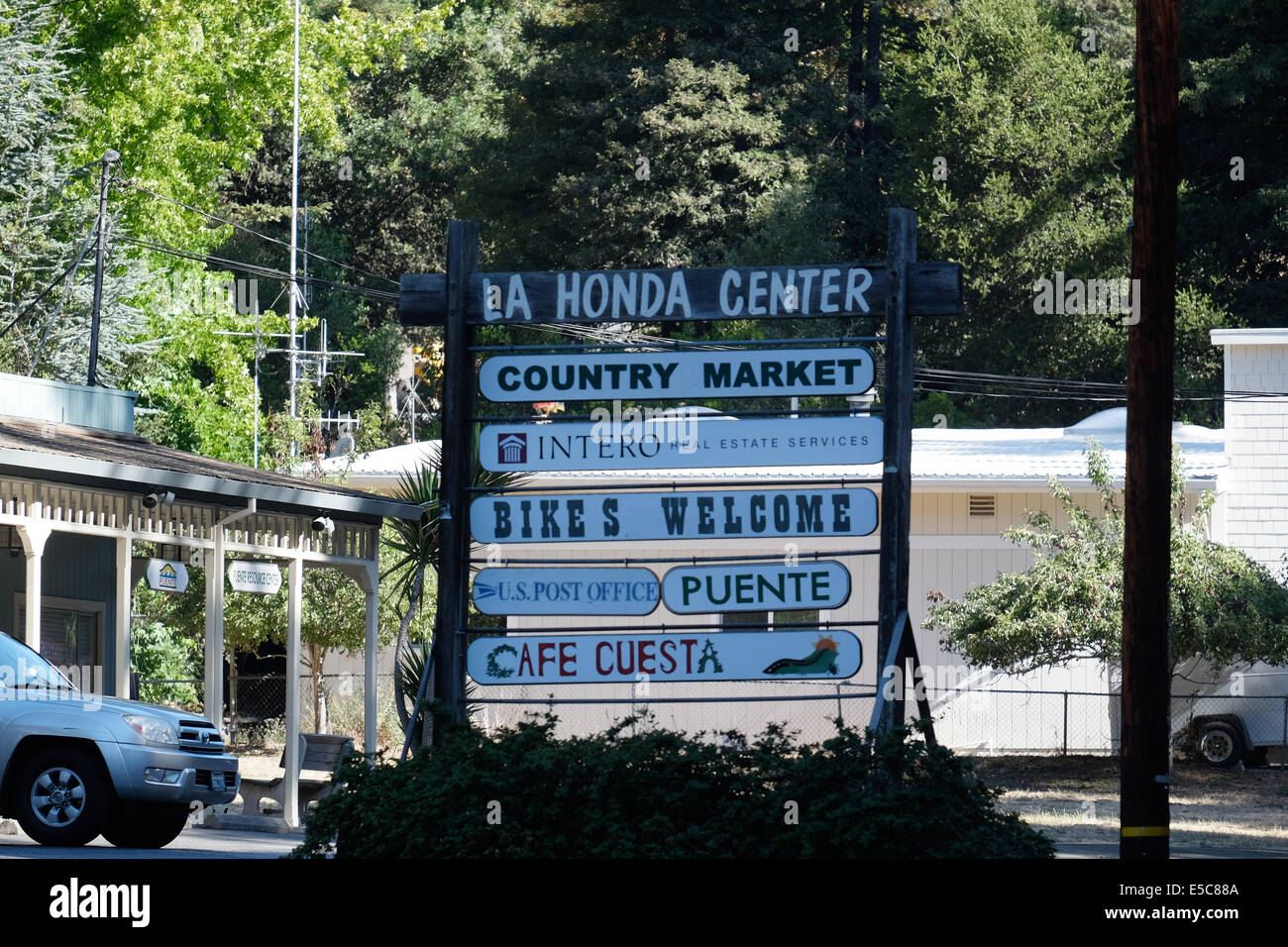 La Honda California Stock Photo Alamy