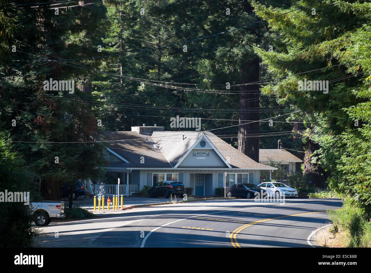 La Honda California Stock Photo Alamy