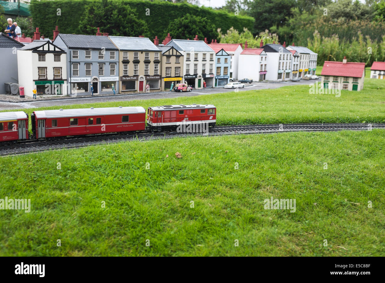 Southport Model railway Village, Merseyside, UK Stock Photo Alamy