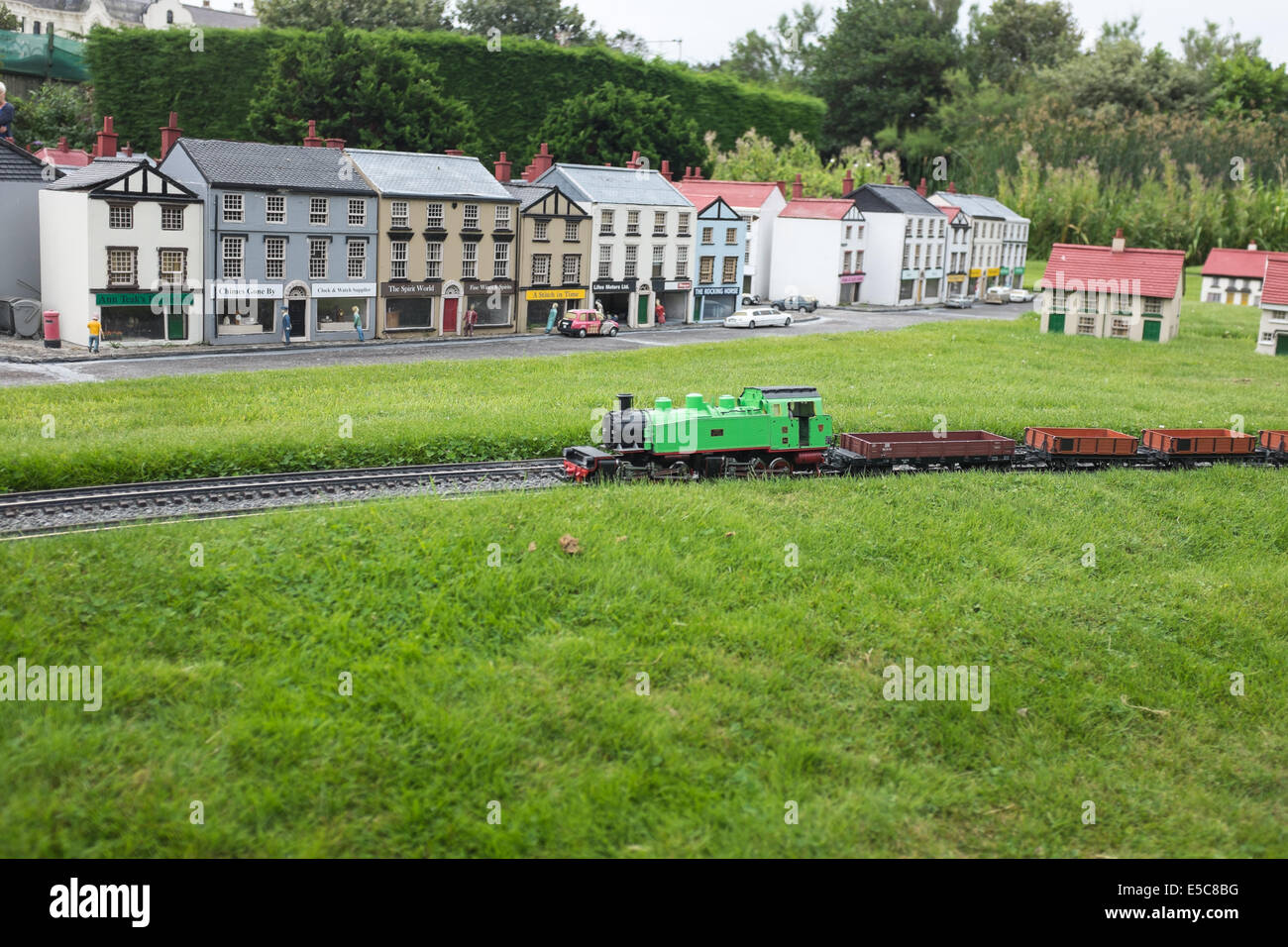 Southport Model railway Village, Merseyside, UK Stock Photo Alamy