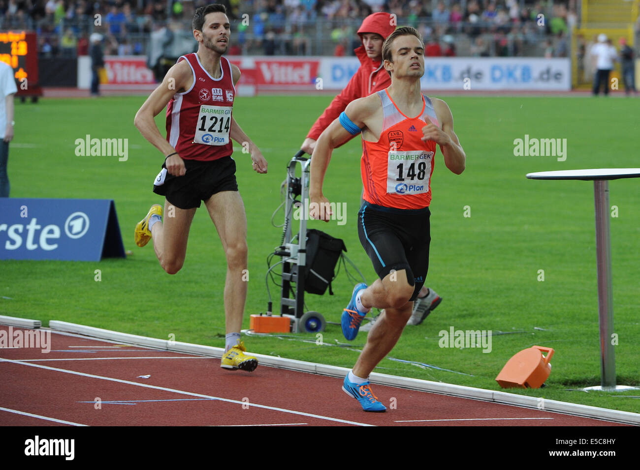 Ulm, Germany. 27th July, 2014. German Champtionships 800m, The Champ