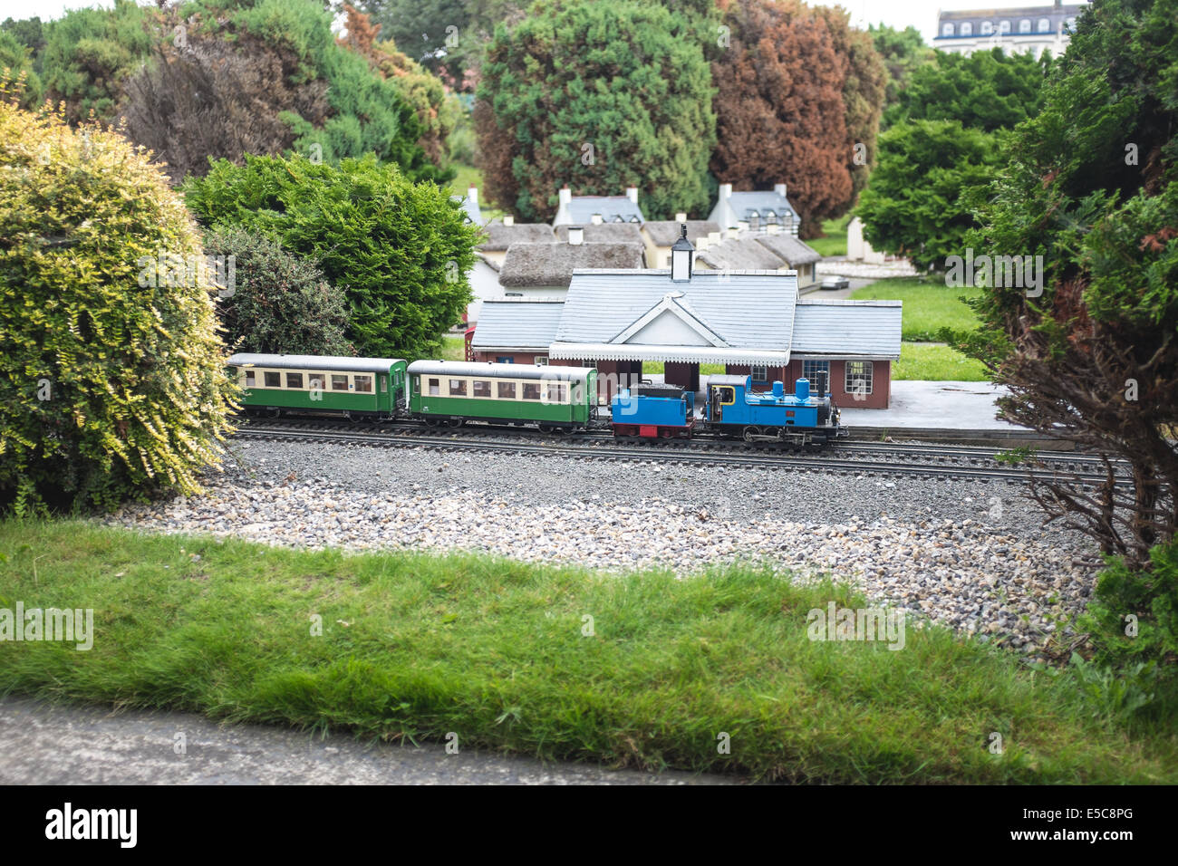 Southport Model railway Village, Merseyside, UK Stock Photo Alamy