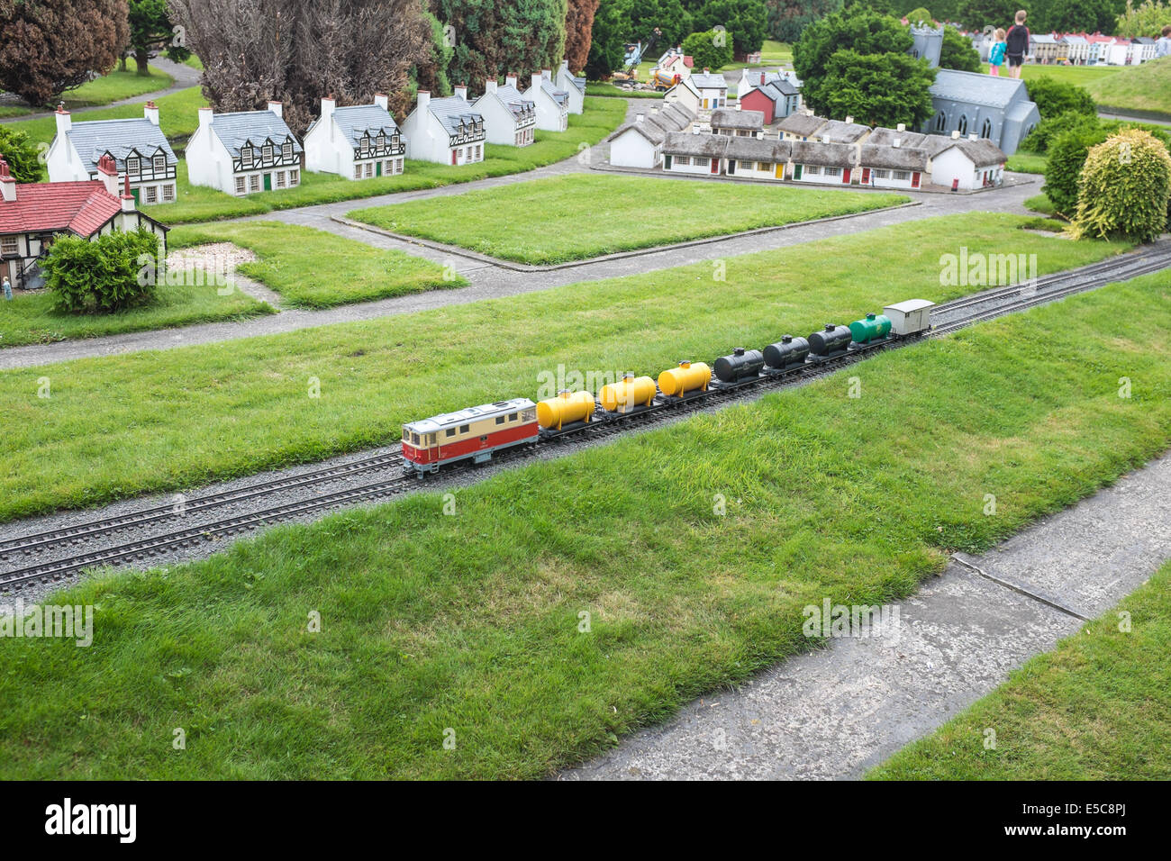 Southport Model railway Village, Merseyside, UK Stock Photo Alamy