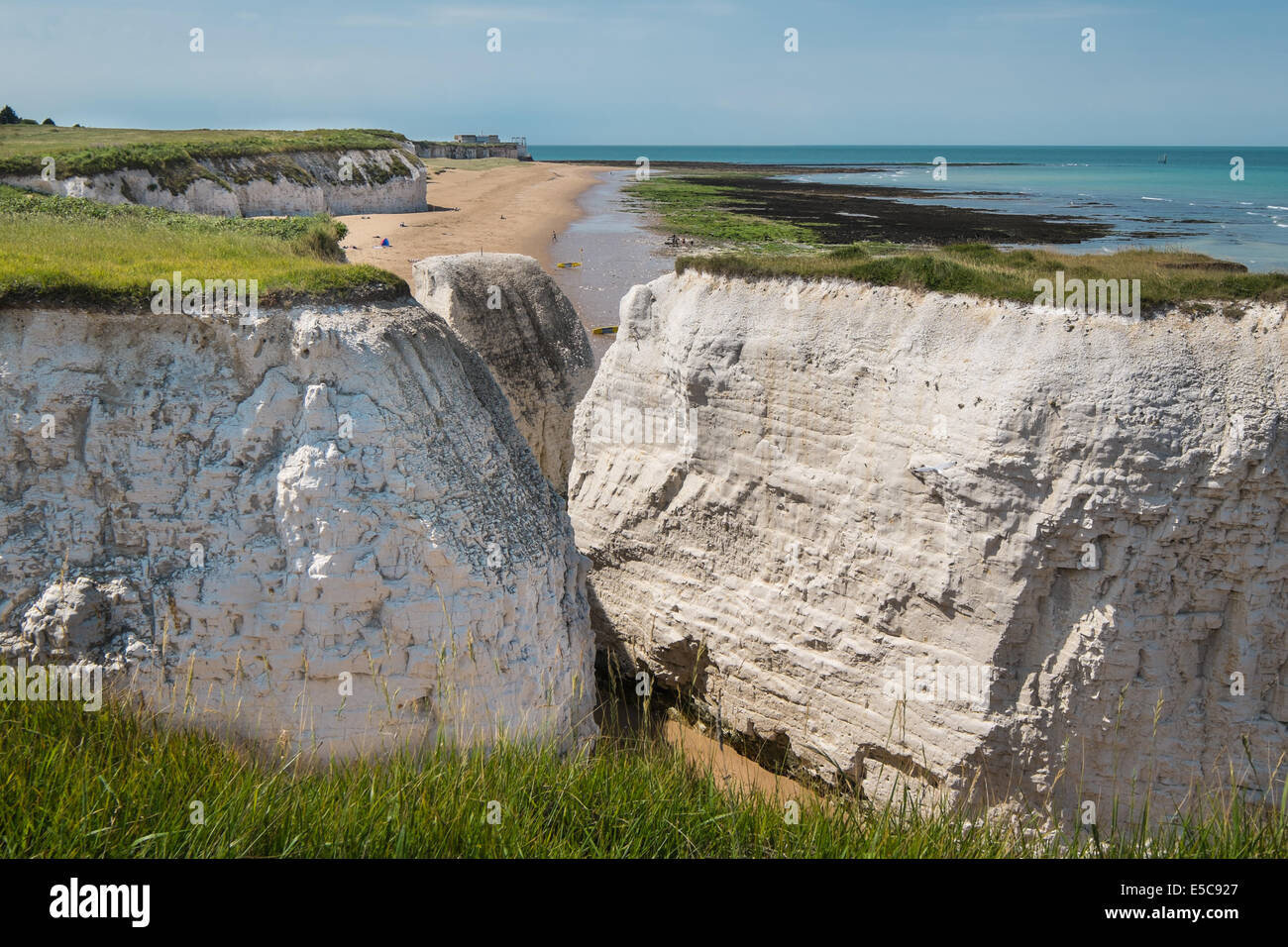 North Foreland Beach, Broadstairs, Kent Stock Photo Alamy