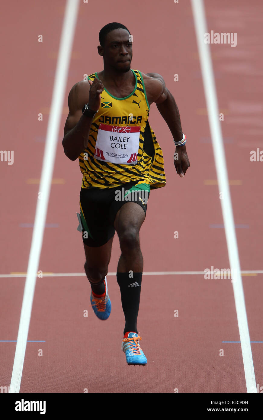 KEMAR BAILEYCOLE JAMAICA HAMPDEN PARK GLASGOW SCOTLAND 27 July 2014