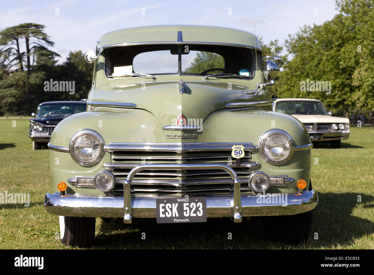 1940s to 1050s Plymouth Classic car Stock Photo