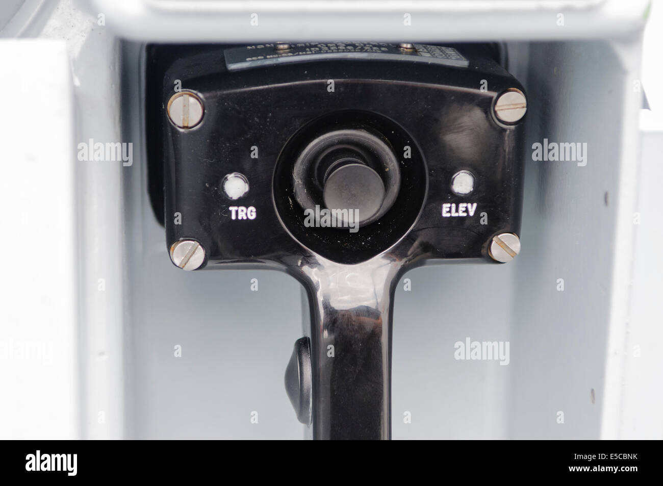 Belfast, Northern Ireland. 26/07/2014 - Local manual control switches ...