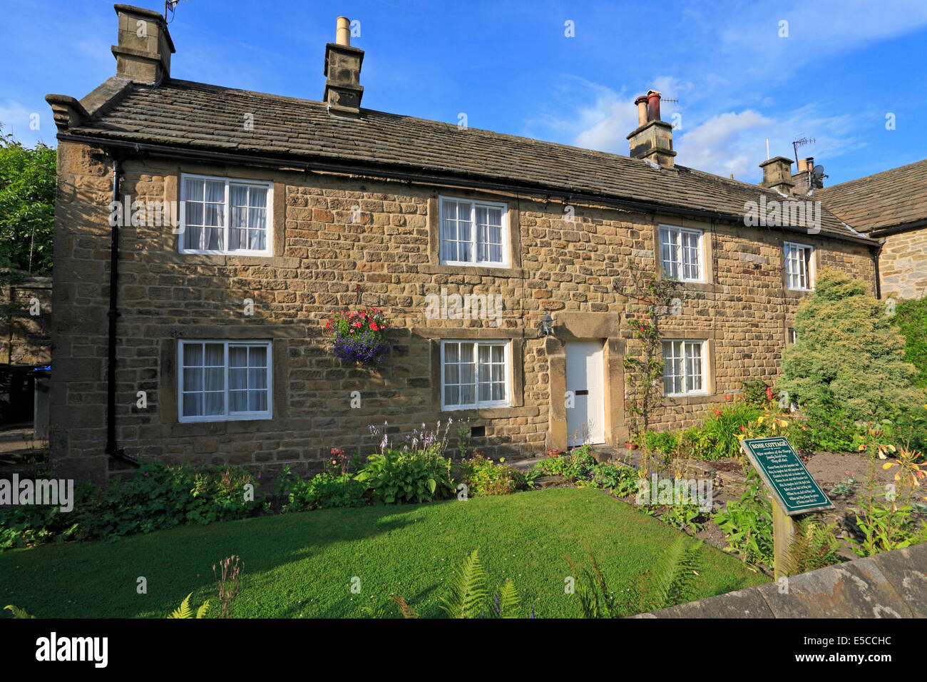 Plague Cottages Eyam Derbyshire Peak District National Park