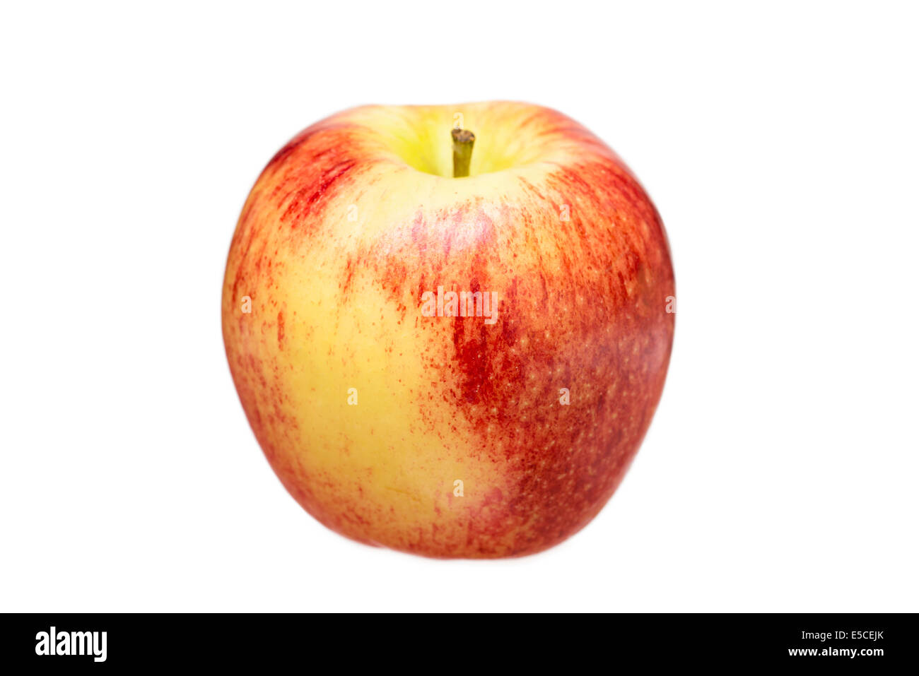Apple, One Gala Apple, Red Stock Photo Alamy