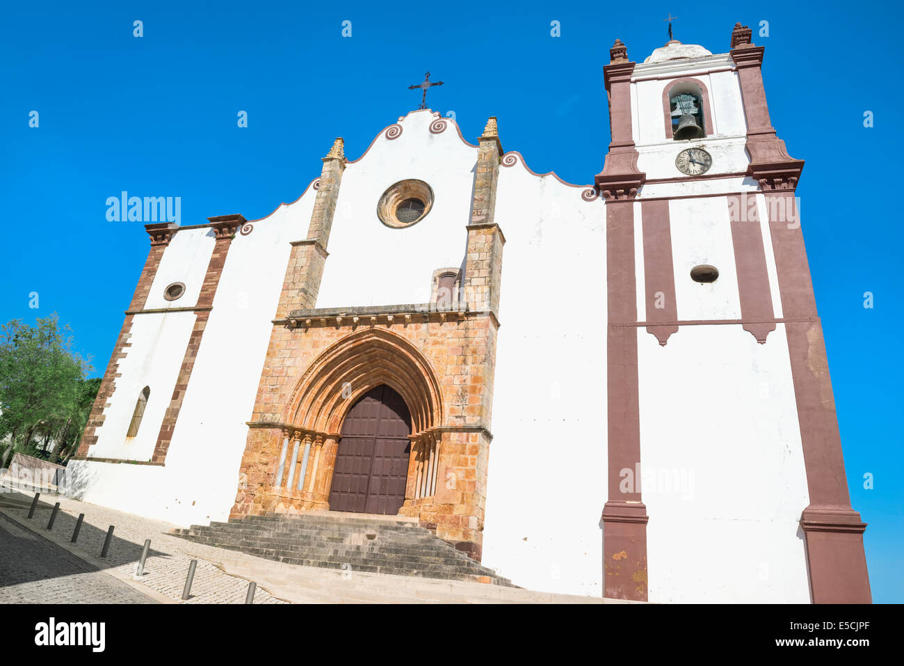 Silves Cathedral, Algarve, Portugal, Europe Stock Photo