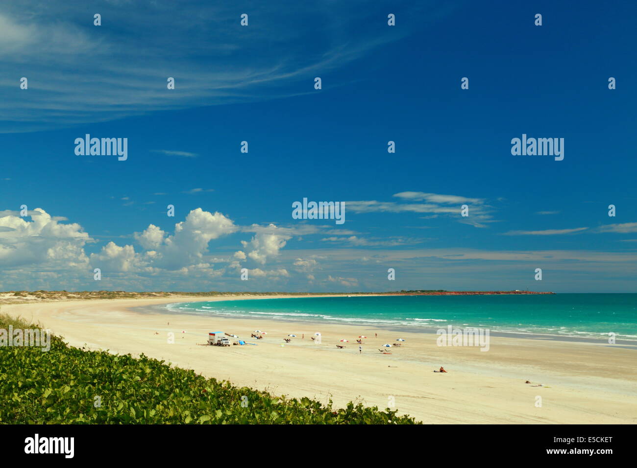 The famous and iconic Cable Beach at Broome, Western Australia Stock