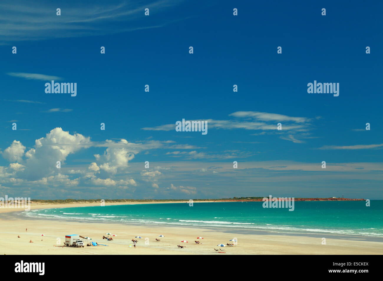 The famous and iconic Cable Beach at Broome, Western Australia. Stock Photo