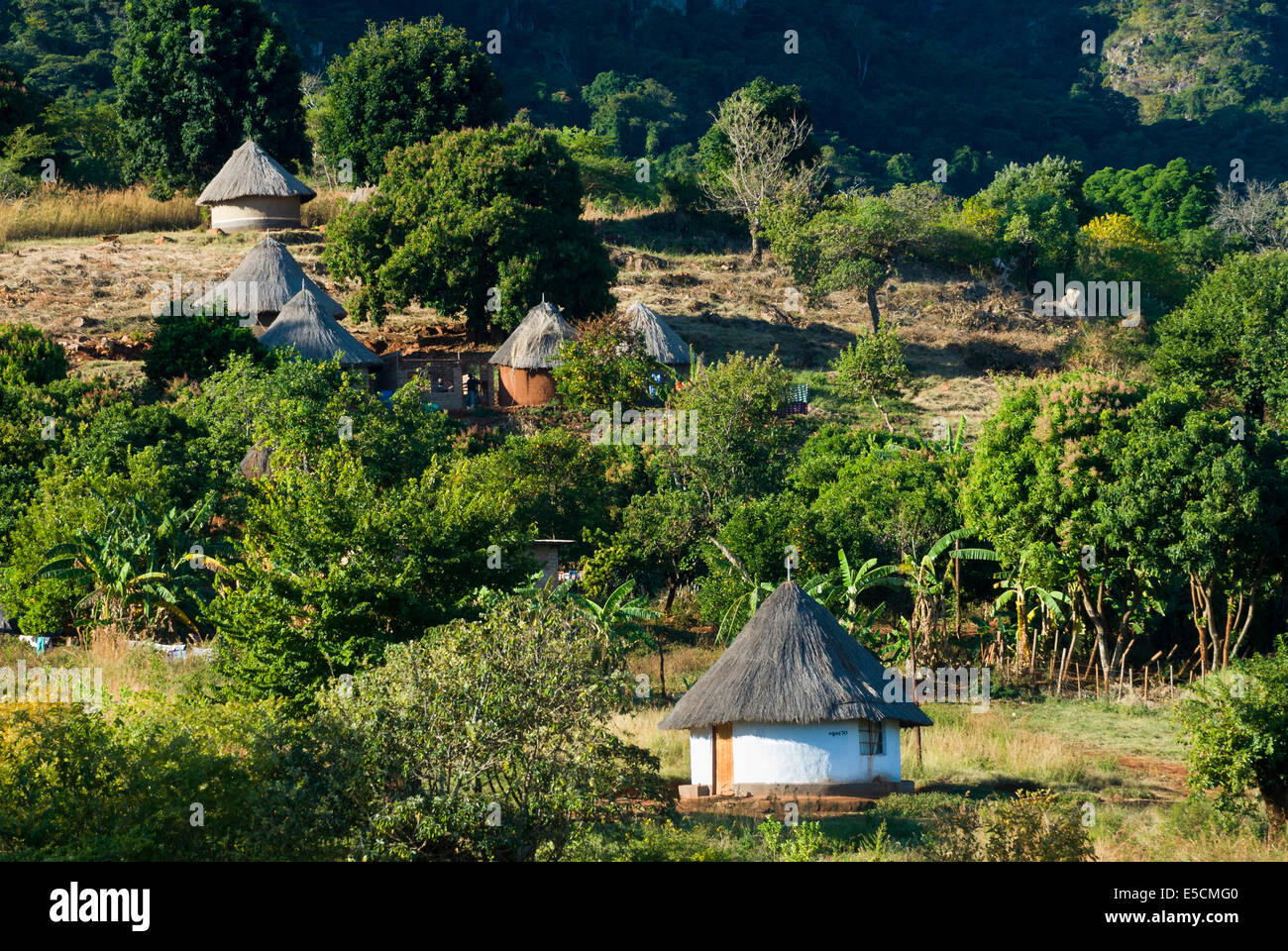 Adobe houses, Thohoyandou, Venda, Vhembe District, Limpopo Province