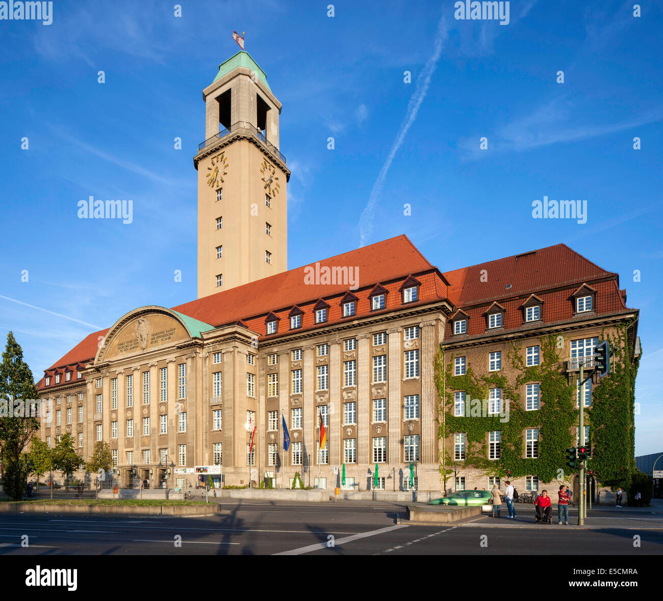 Spandau Town Hall, Spandau, Berlin, Germany Stock Photo