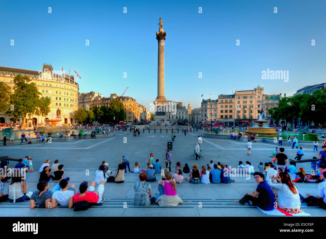 Trafalgar Square, London, England Stock Photo - Alamy