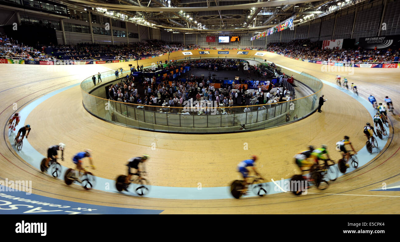SIR CHRIS HOY VELODROME CYCLING SIR CHRIS HOY VELODROME GLASGOW Stock