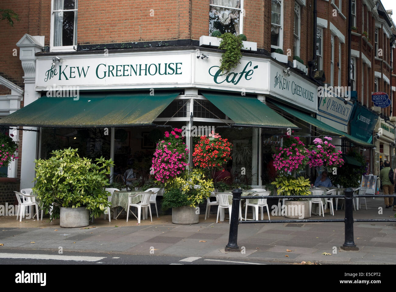 The Kew Greenhouse cafe, Kew Surrey England UK Stock Photo