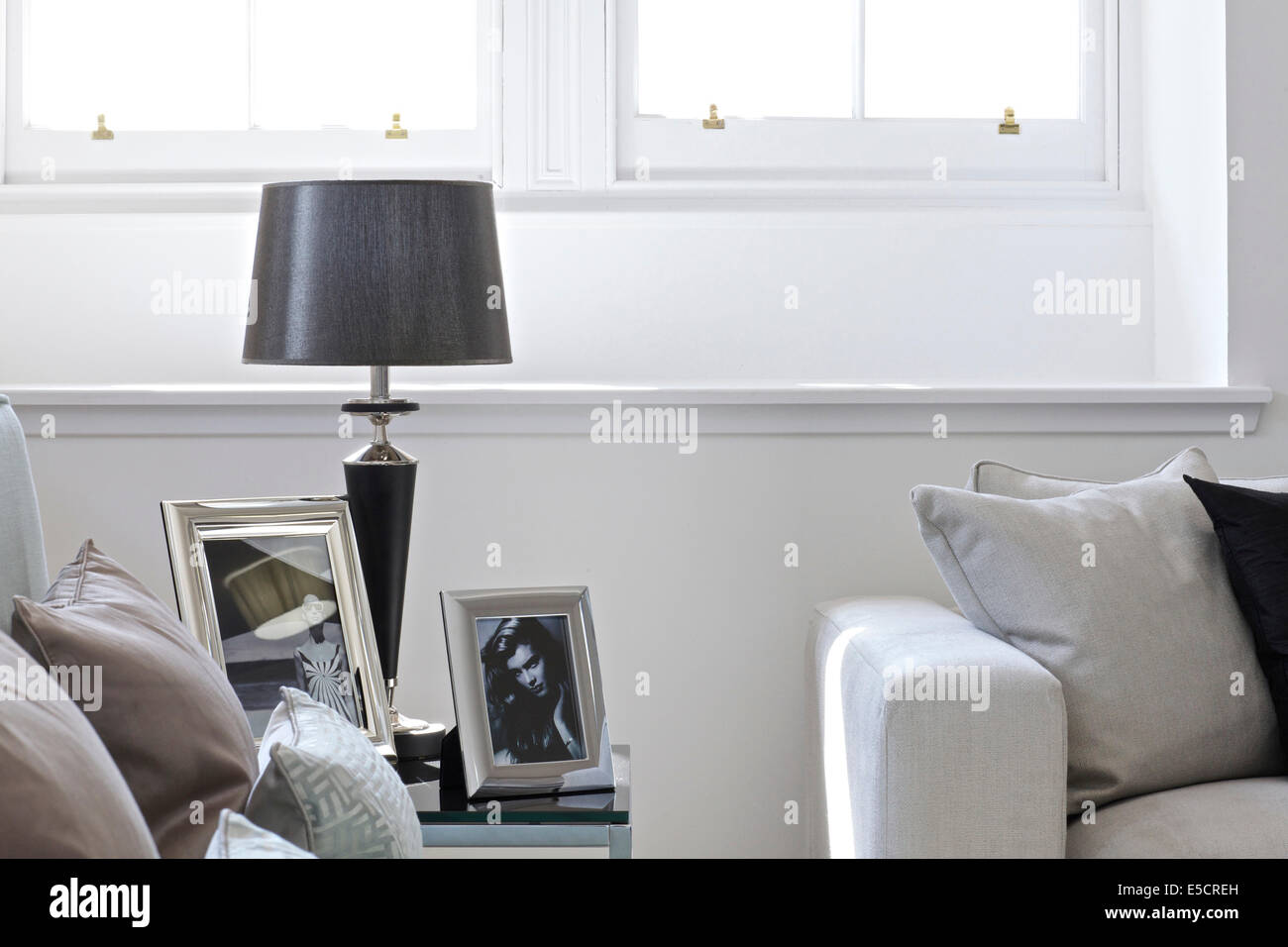 Silver lampshade hires stock photography and images Alamy