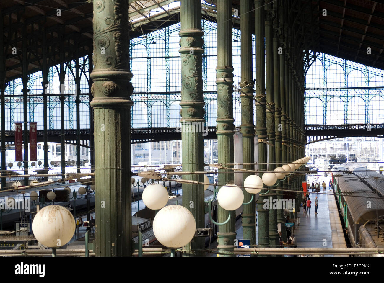 Gare du Nord Railway Station, Paris, France Stock Photo