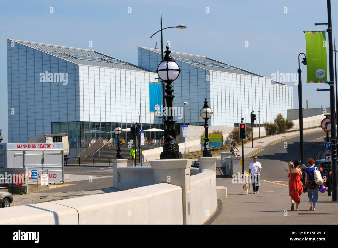 Margate, Kent, England, UK. Turner Contemporary art gallery (2011) Stock Photo