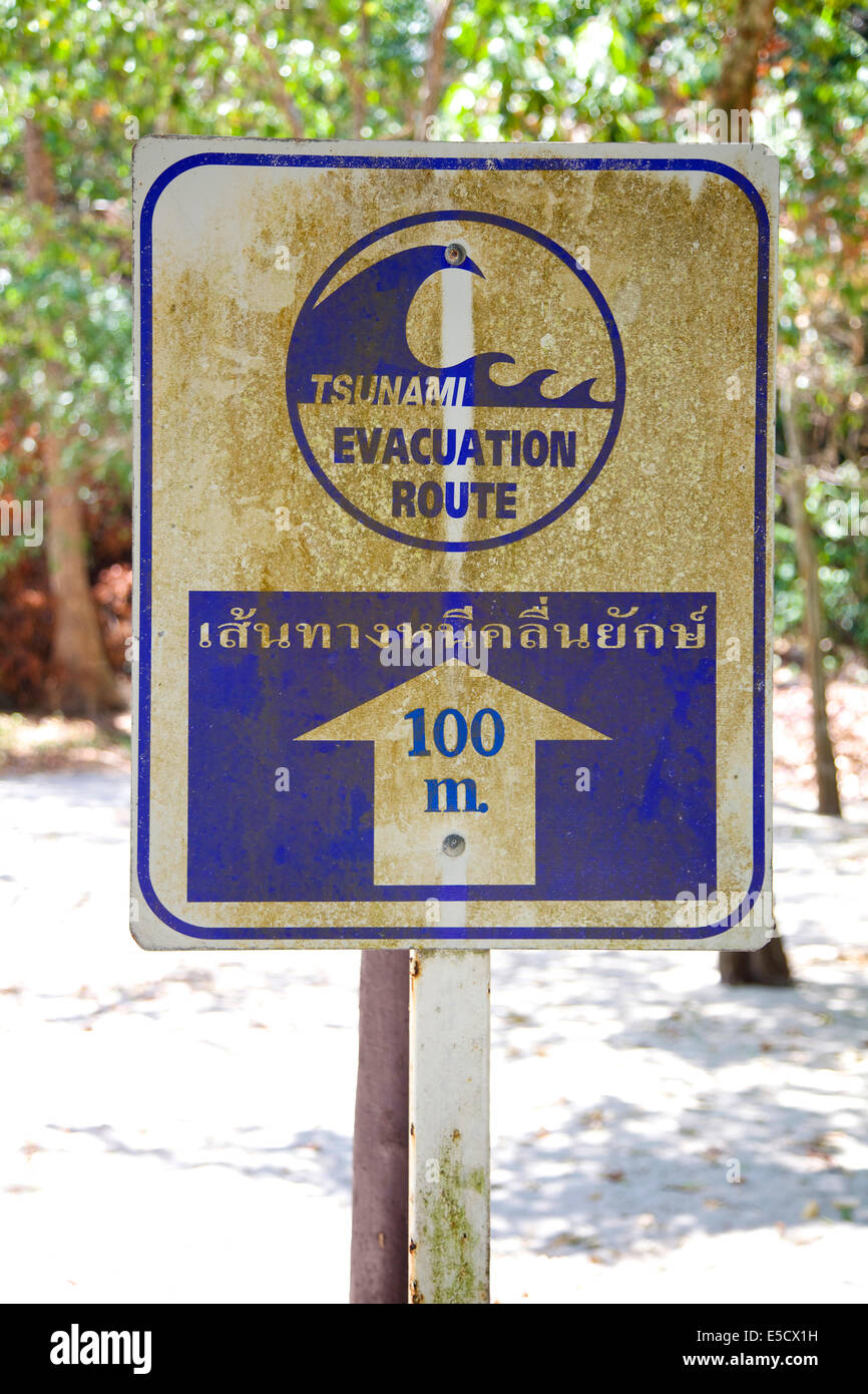 Tsunami warning andaman sea