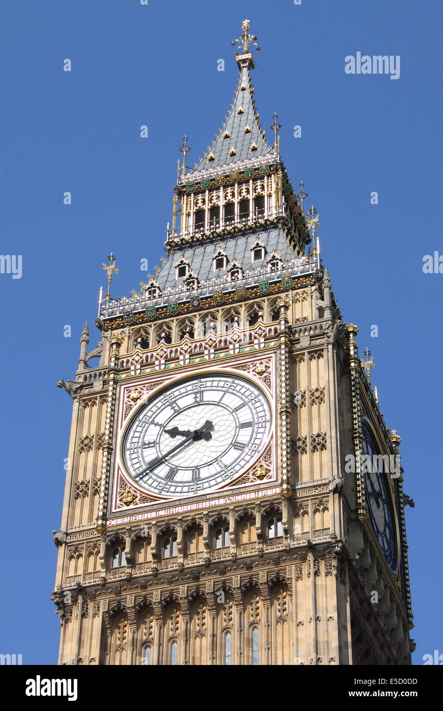Big Ben clock tower in London, UK Stock Photo Alamy