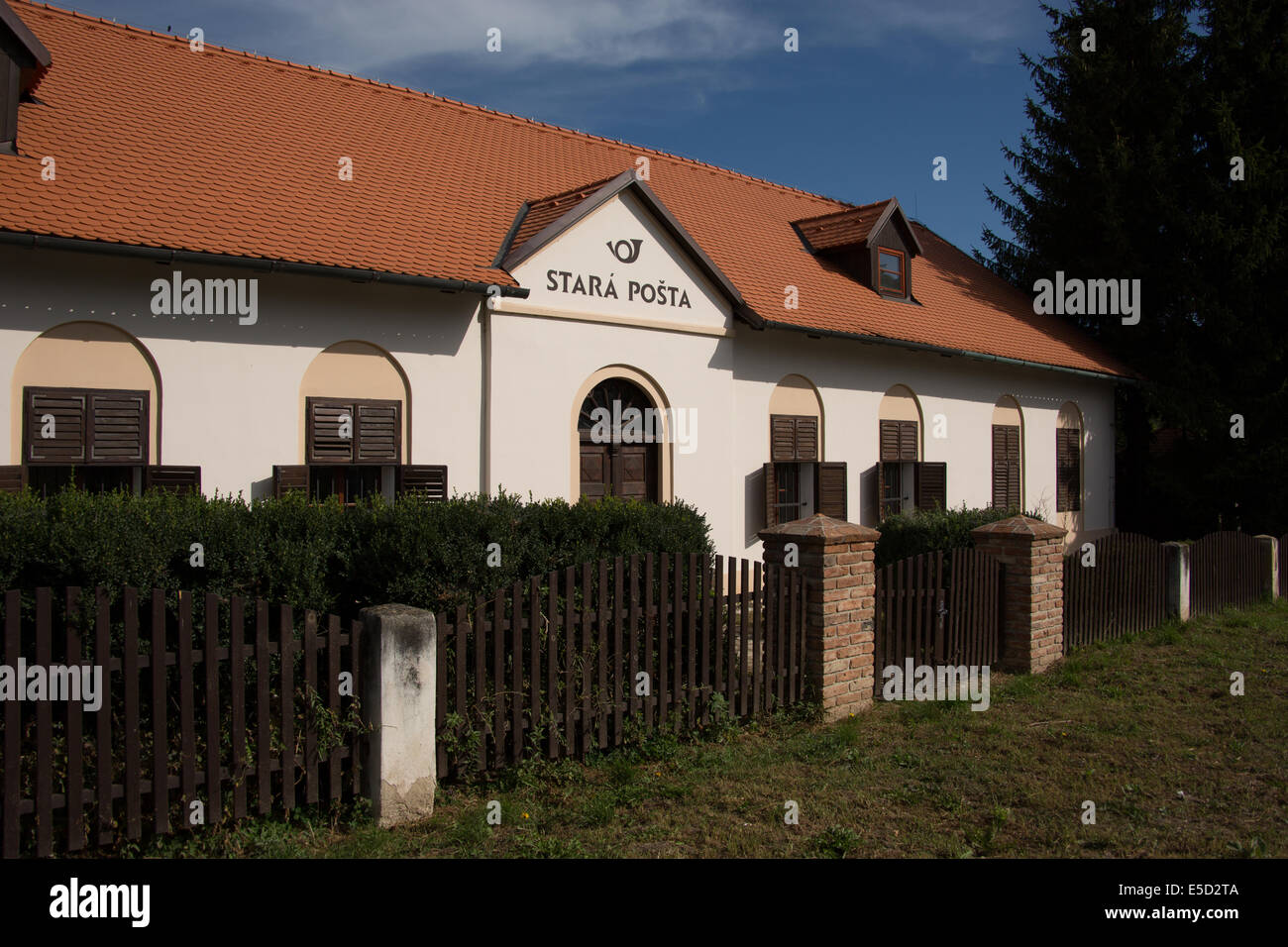 Stará pošta the Old Post Office scene of fighting in the Napoleonic