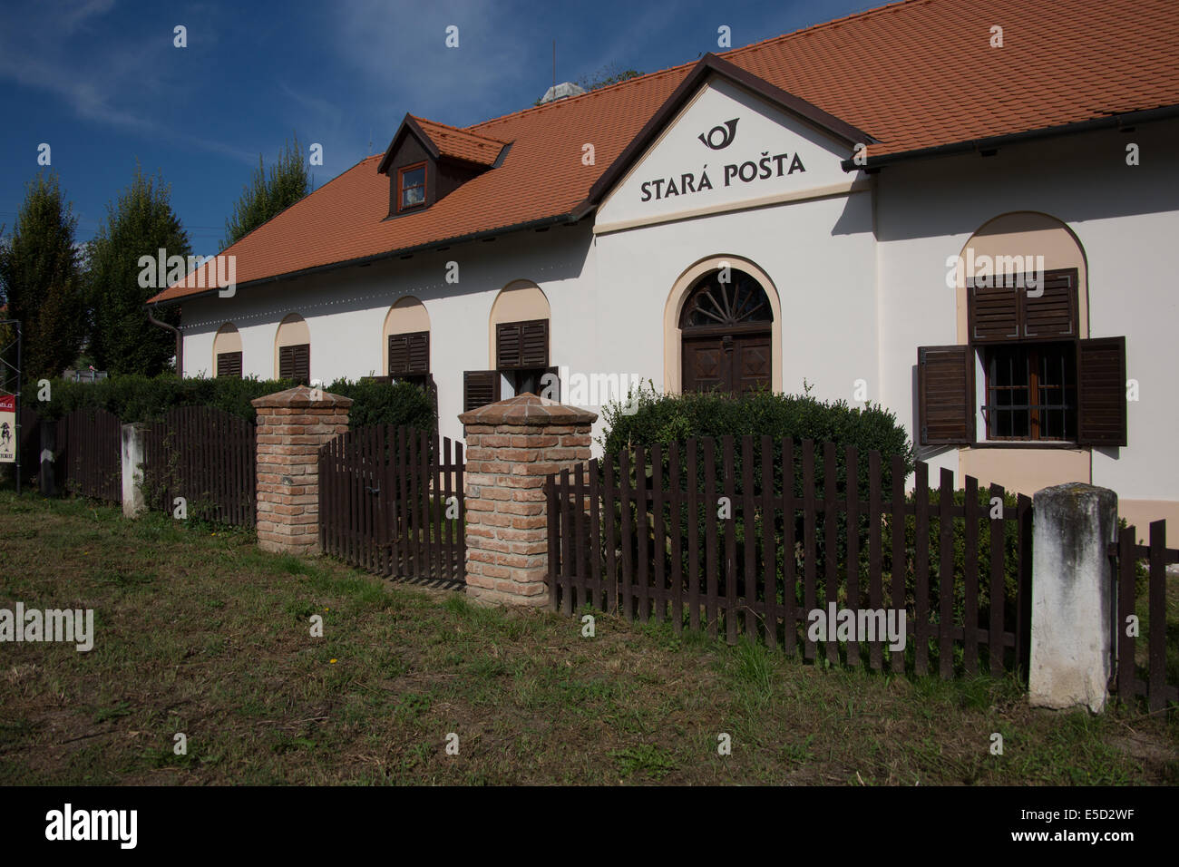 Stará pošta the Old Post Office scene of fighting in the Napoleonic