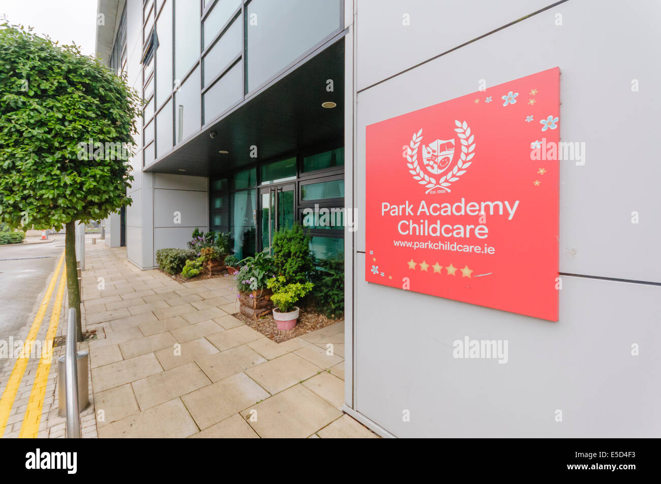 Park Academy Childcare nursery Stock Photo