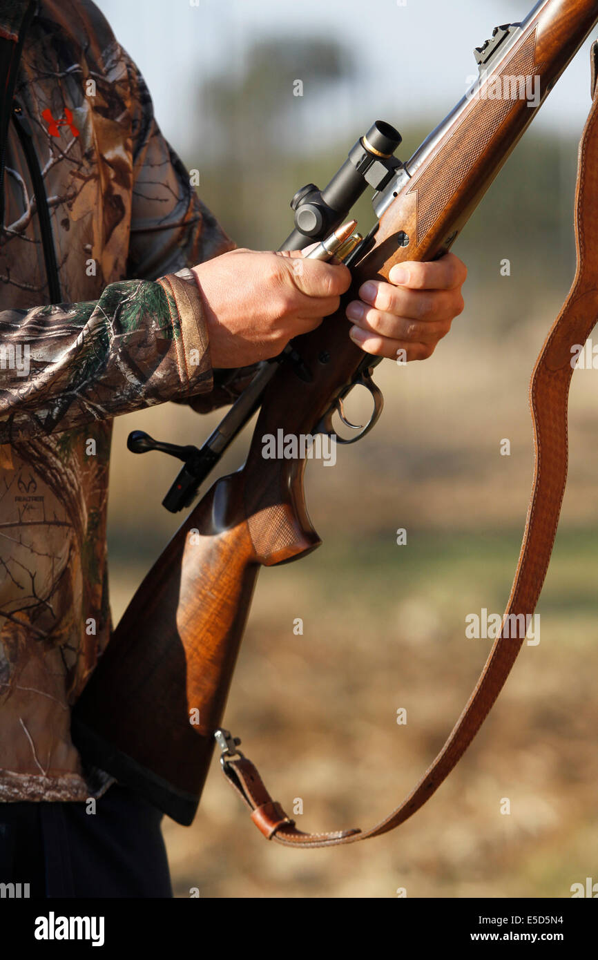 Bolt action rifle hires stock photography and images Alamy