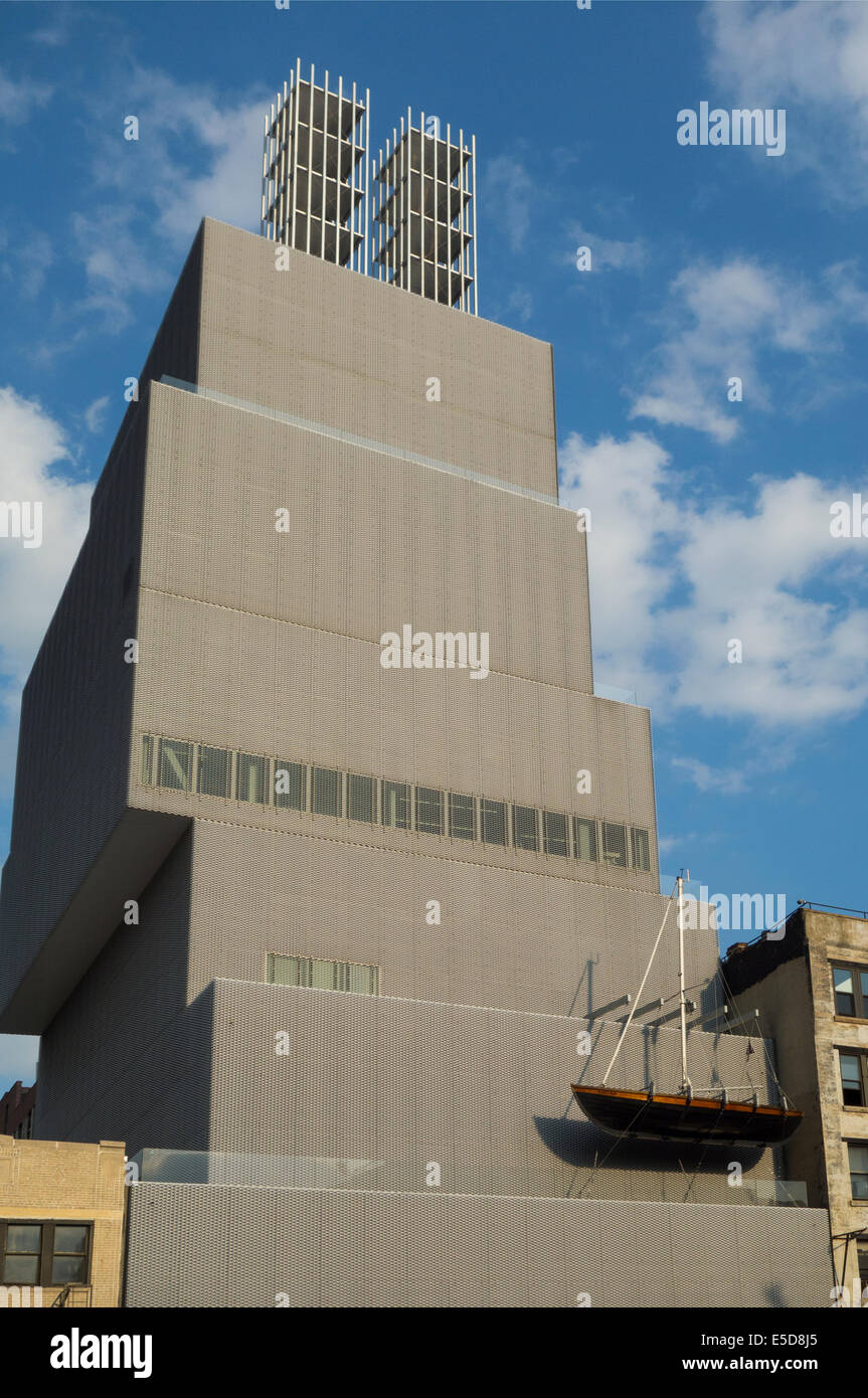 New Museum Bowery sculpture New York City Stock Photo Alamy