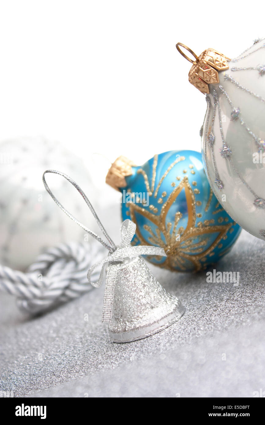 Christmas decoration  isolated on a white  background Stock Photo