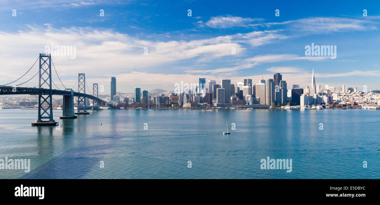 San Francisco City Downtown, California Stock Photo