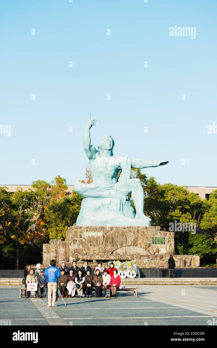 Asia; Japan; Kyushu; Nagasaki; Peace Park; designed by Seibou Kitamura ...