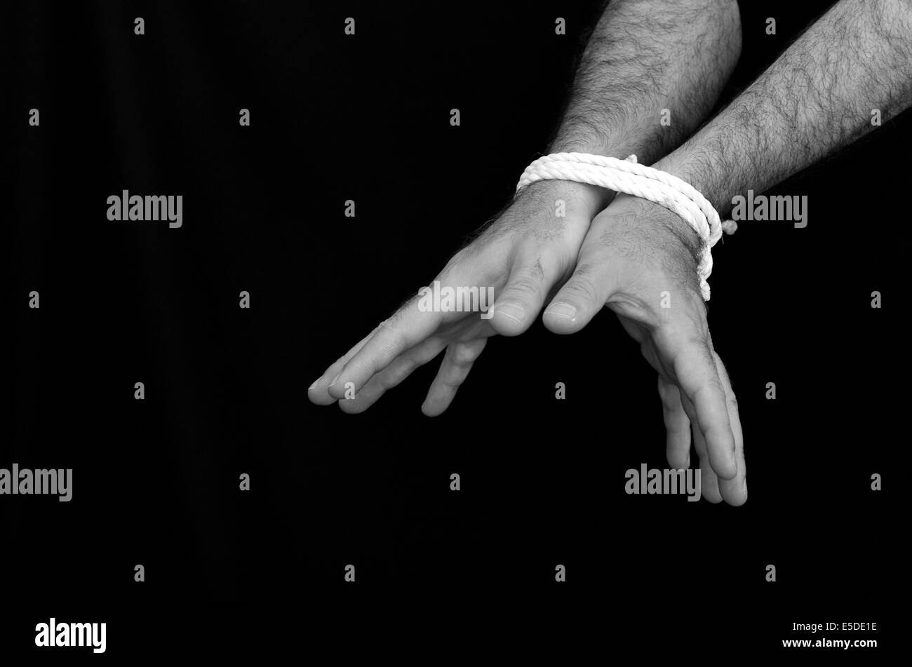 Missing Kidnapped Abused Hostage Victim High Resolution Stock