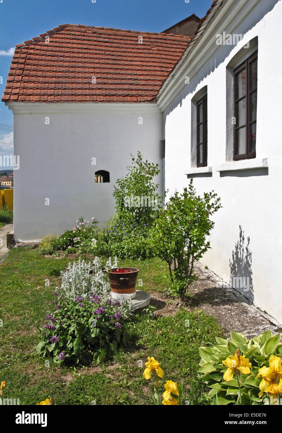 Old Czech (Moravian) village house Stock Photo Alamy